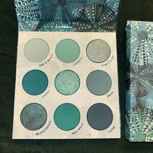 New Colour Pop High Tide Eyesdhadow  Palette Mermaid Siren Whimsy Jeweltone